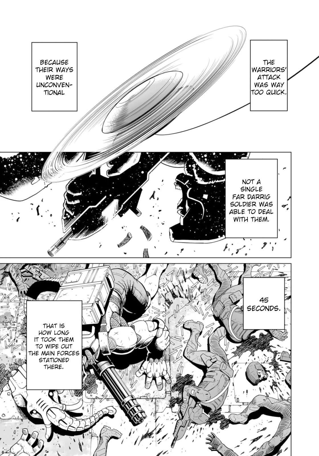 Gunnm Mars Chronicle Chapter 37.1 page 9 - Chapter 37.1: The Real Hero
