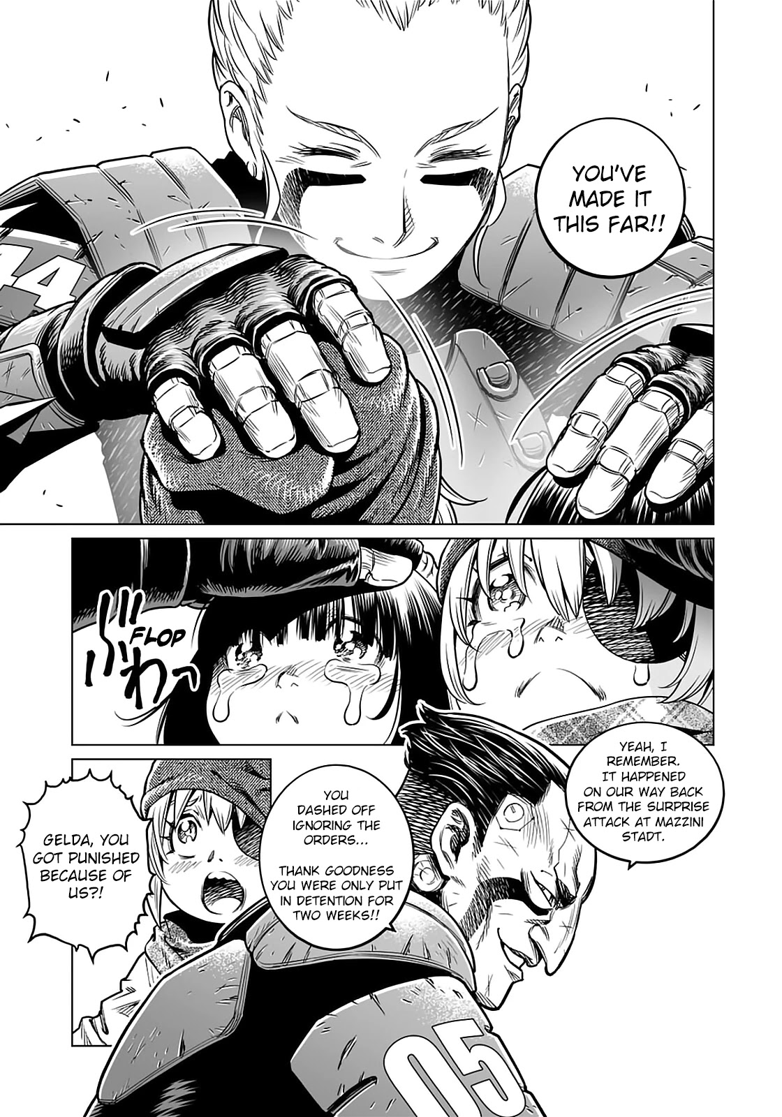 Gunnm Mars Chronicle Chapter 37.2 page 4 - Chapter 37.2: The Real Hero (Part 2)