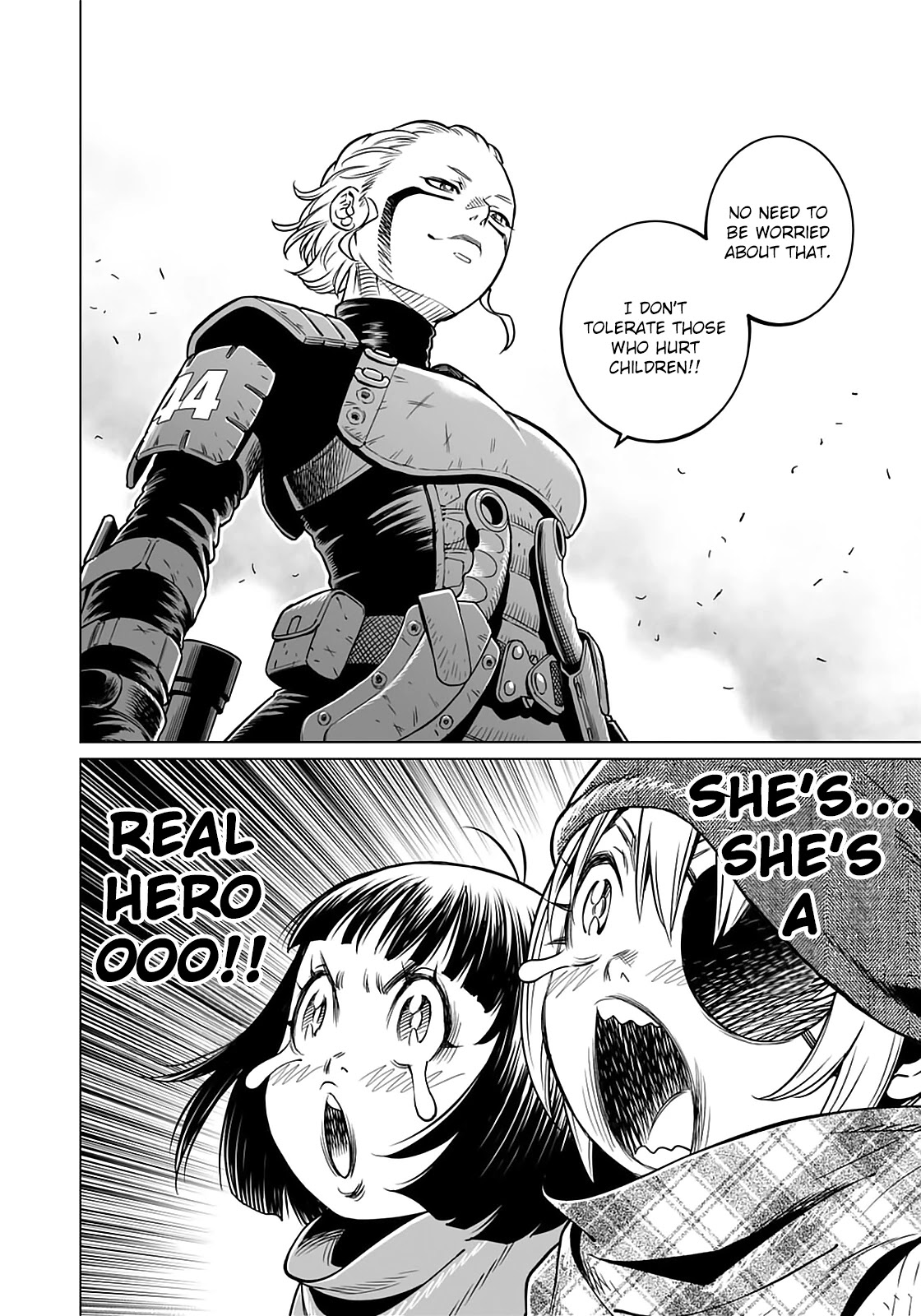 Gunnm Mars Chronicle Chapter 37.2 page 5 - Chapter 37.2: The Real Hero (Part 2)