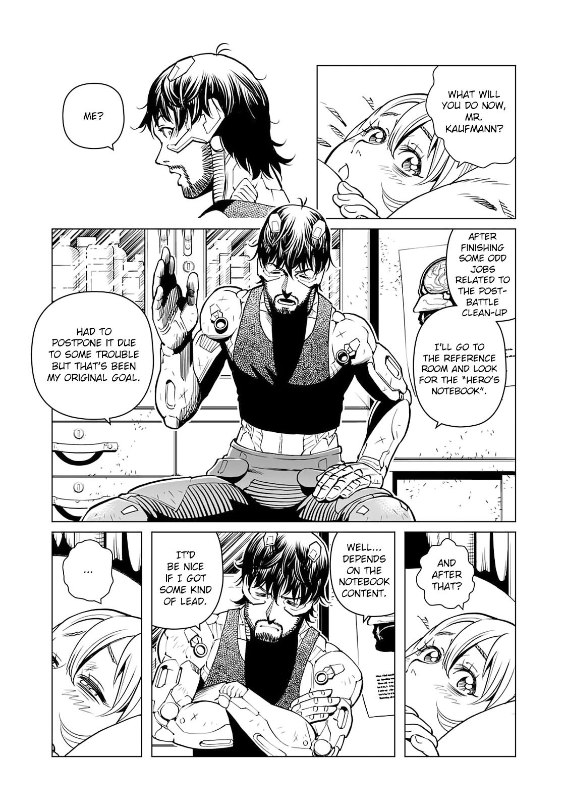 Gunnm Mars Chronicle Chapter 38.1 page 10 - Chapter 38.1: Deal (Part 1)
