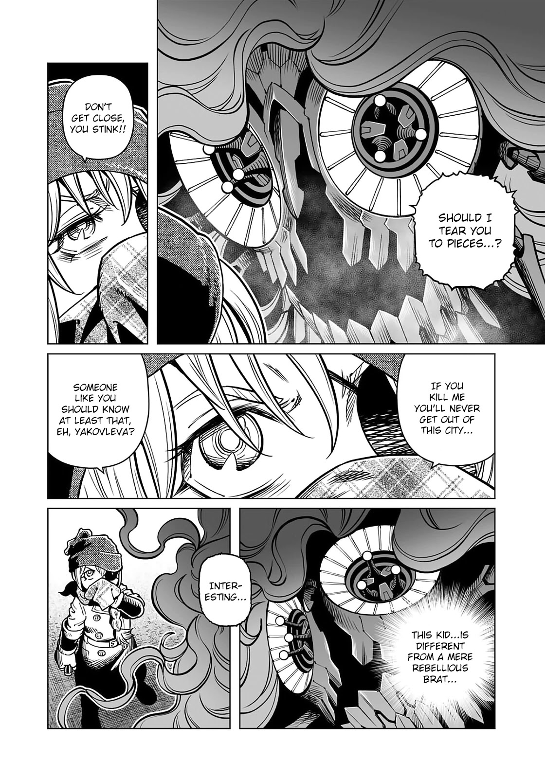 Gunnm Mars Chronicle Chapter 38.2 page 14 - Chapter 38.2: Deal (Part 2)