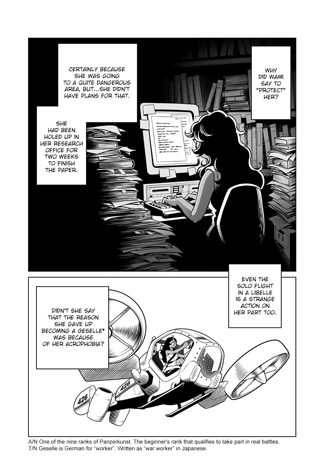 Gunnm Mars Chronicle Chapter 39.1 page 12 - Chapter 39.1: Searching for the Truth in This City (First Part)