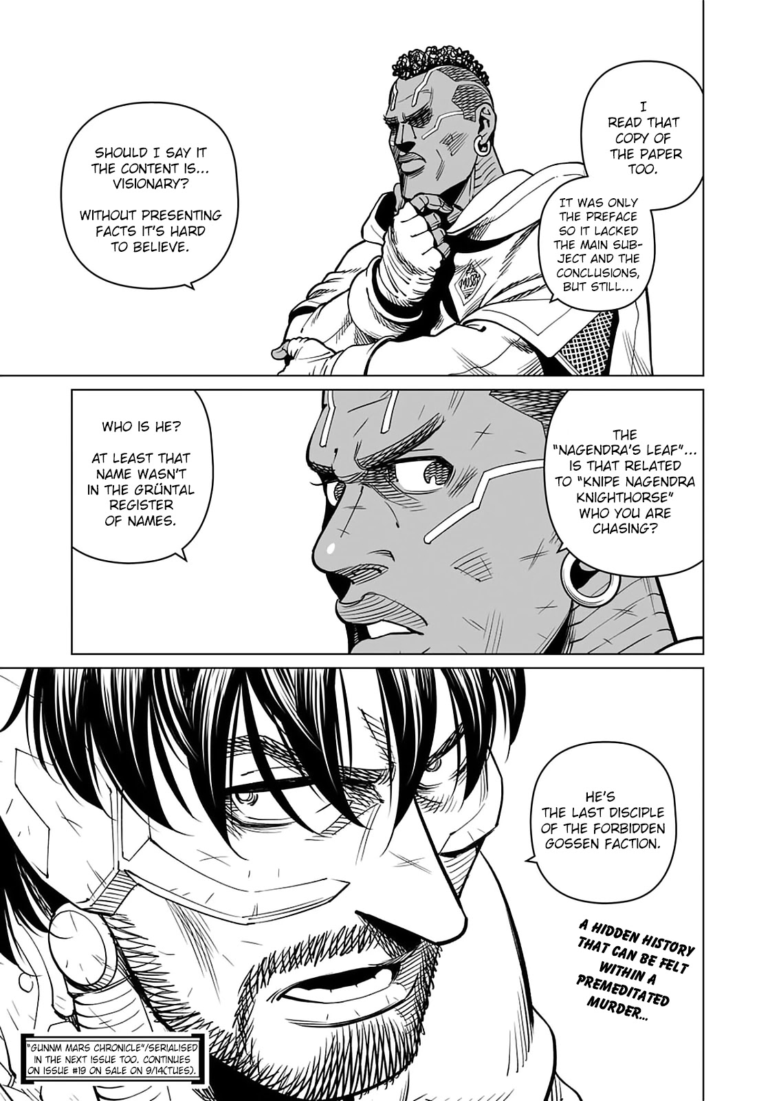 Gunnm Mars Chronicle Chapter 39.1 page 15 - Chapter 39.1: Searching for the Truth in This City (First Part)