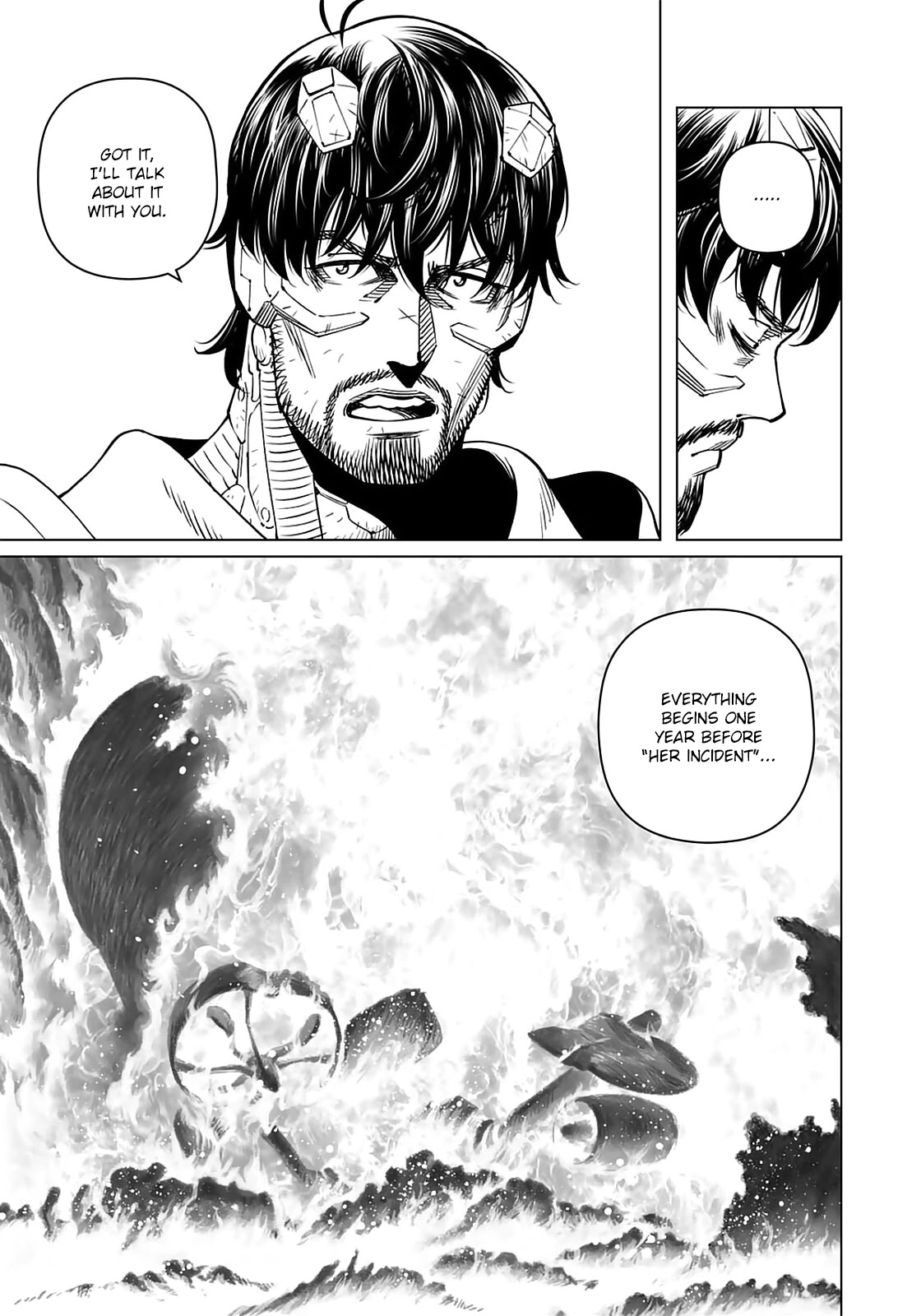 Gunnm Mars Chronicle Chapter 39.1 page 7 - Chapter 39.1: Searching for the Truth in This City (First Part)