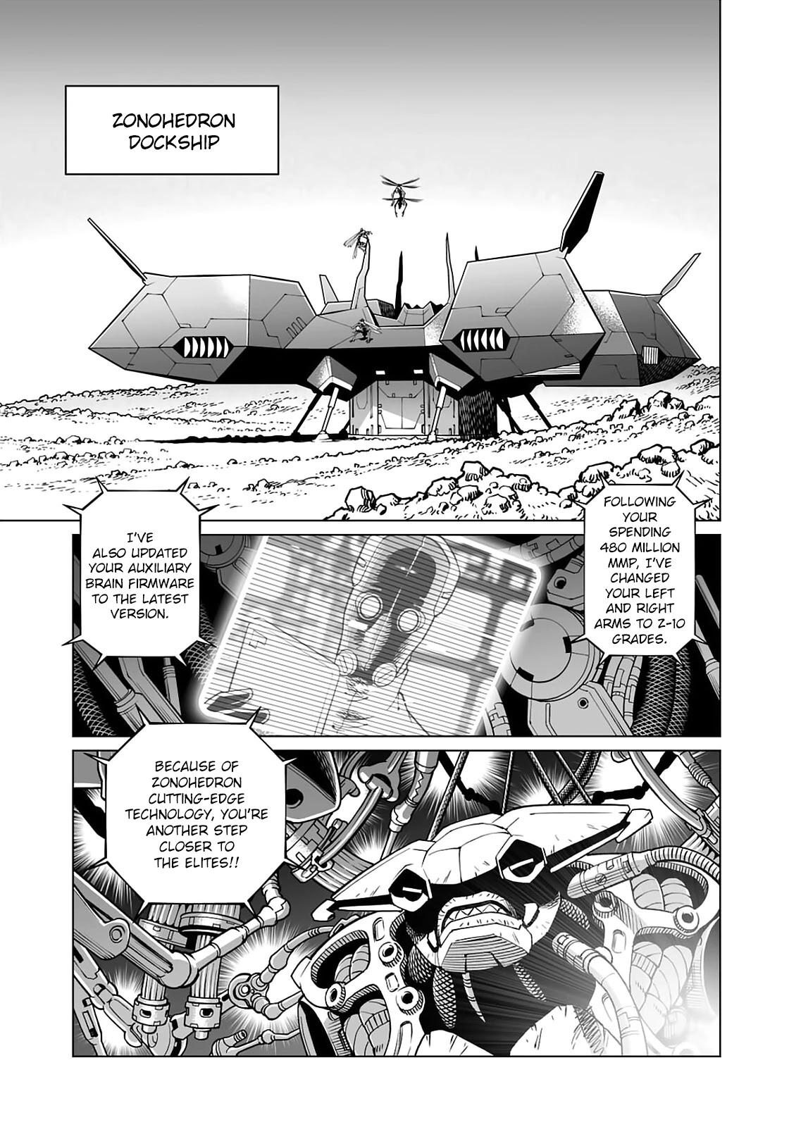 Gunnm Mars Chronicle Chapter 39.2 page 13 - Chapter 39.2: Searching for the Truth in This City (Part 2)
