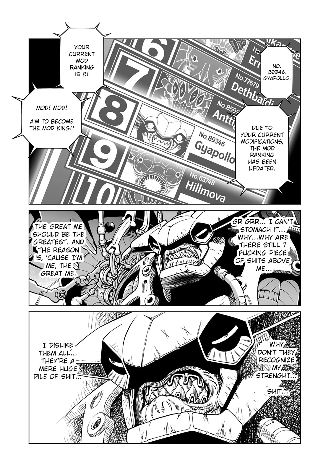 Gunnm Mars Chronicle Chapter 39.2 page 14 - Chapter 39.2: Searching for the Truth in This City (Part 2)