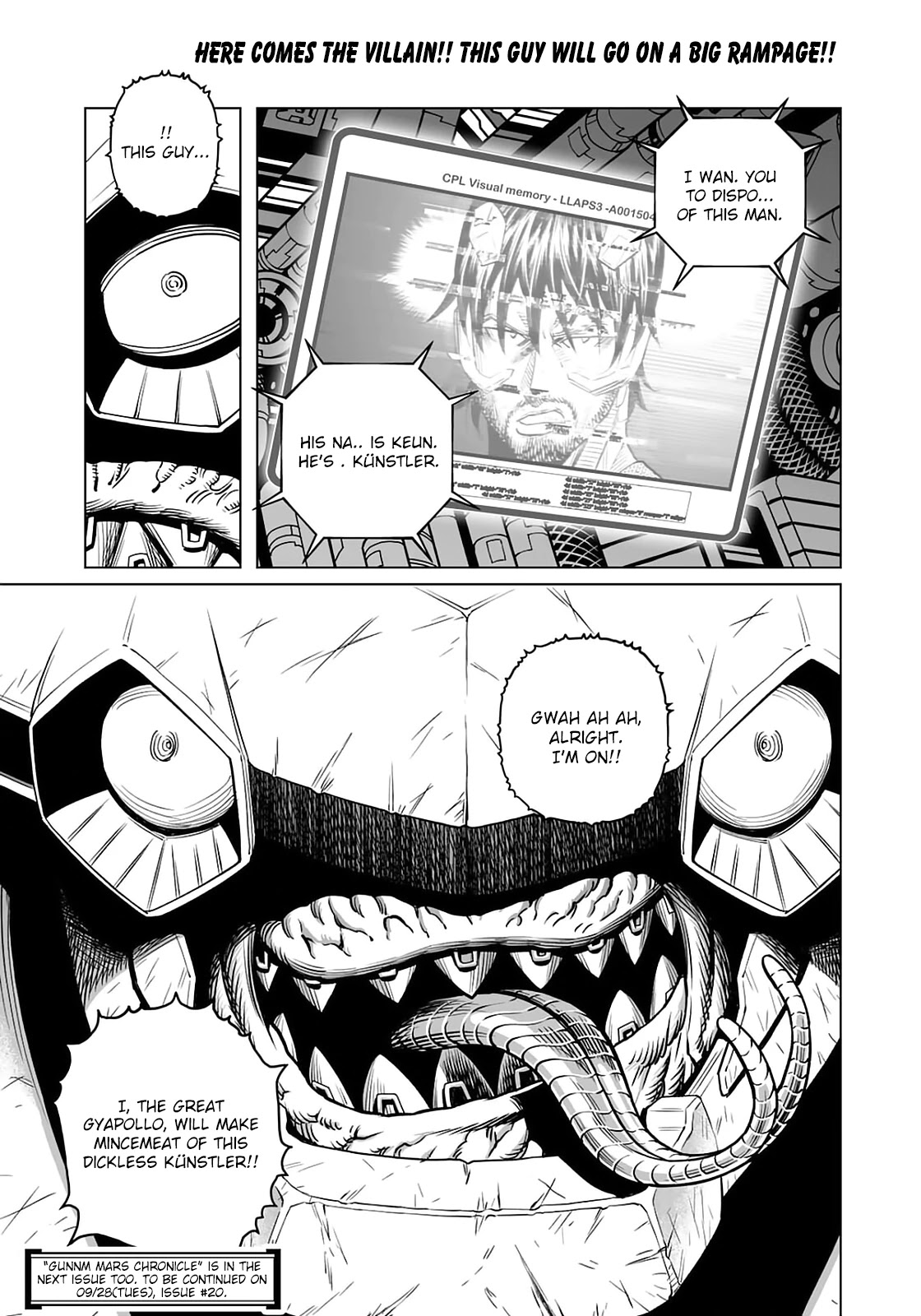 Gunnm Mars Chronicle Chapter 39.2 page 17 - Chapter 39.2: Searching for the Truth in This City (Part 2)