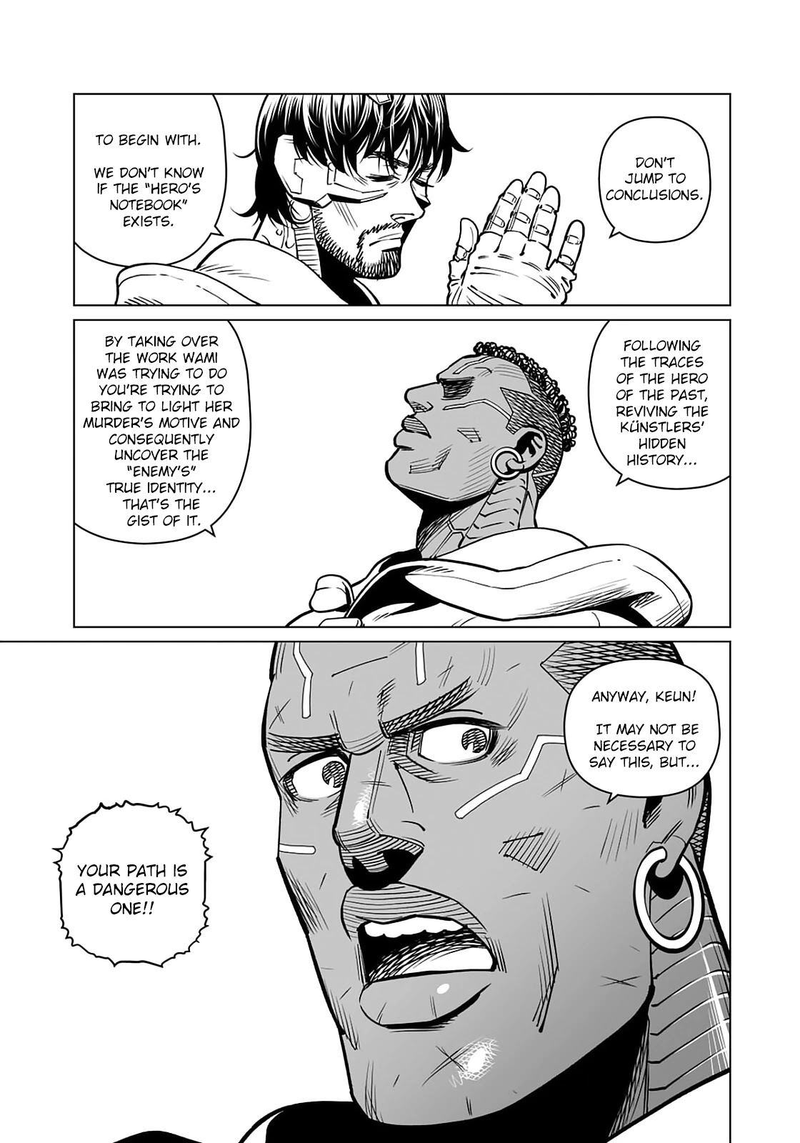 Gunnm Mars Chronicle Chapter 39.2 page 6 - Chapter 39.2: Searching for the Truth in This City (Part 2)
