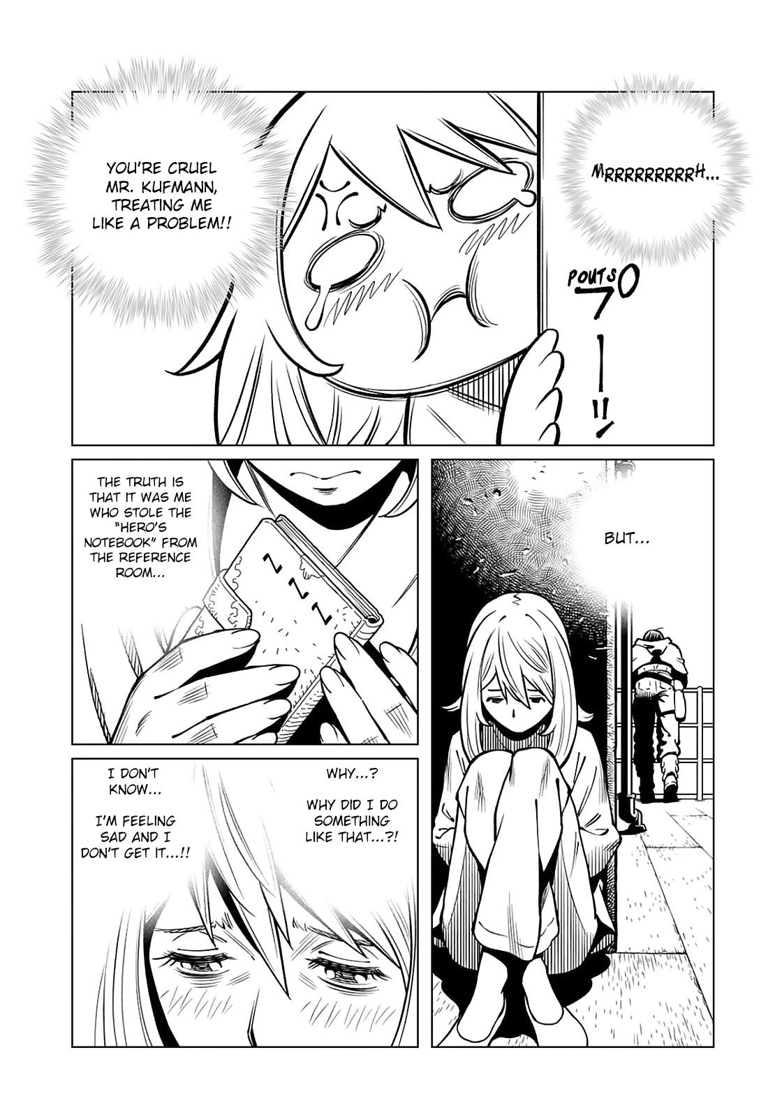 Gunnm Mars Chronicle Chapter 39.2 page 8 - Chapter 39.2: Searching for the Truth in This City (Part 2)