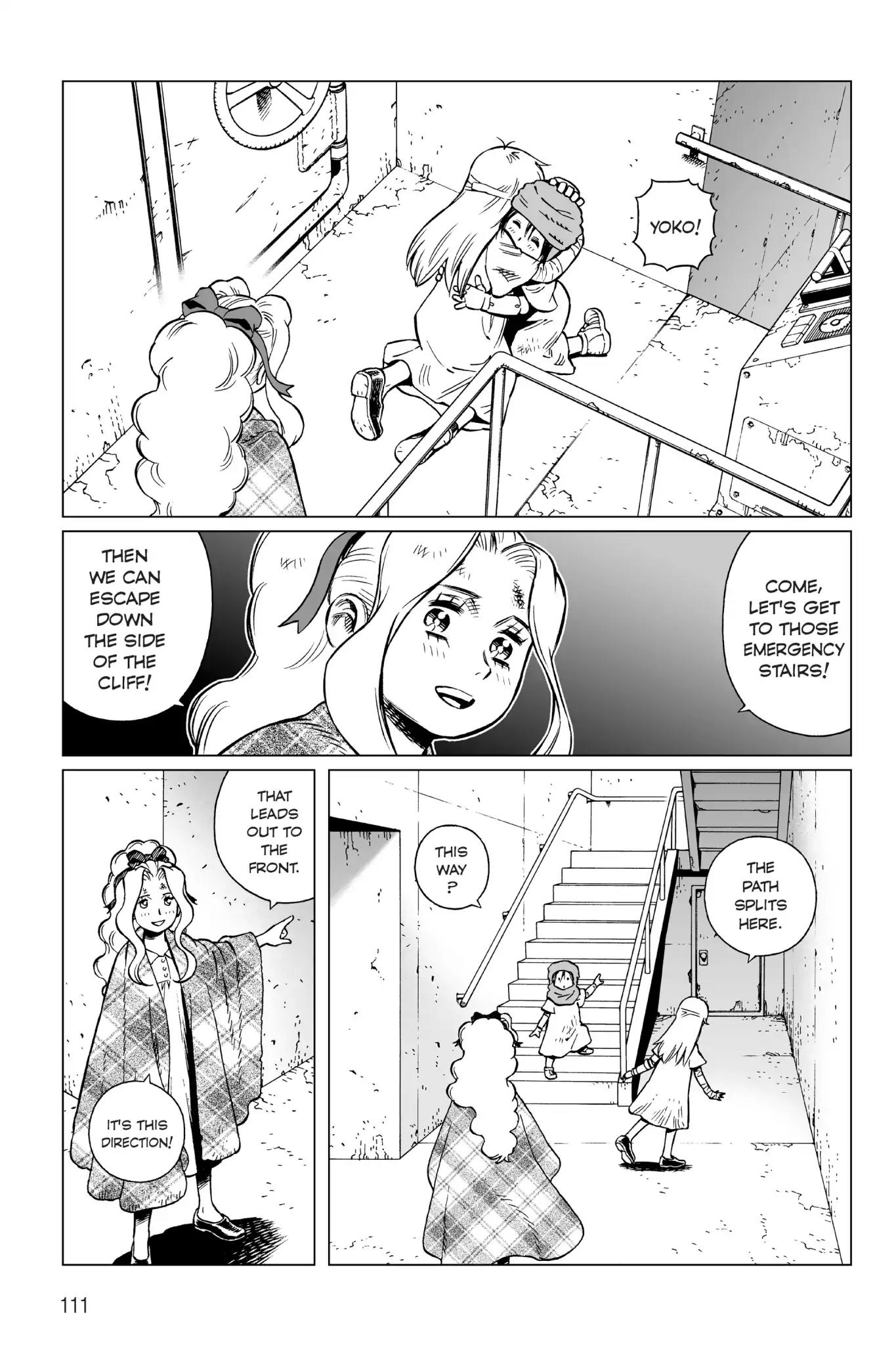 Gunnm Mars Chronicle Chapter 4 page 15 - Chapter 4: Escape