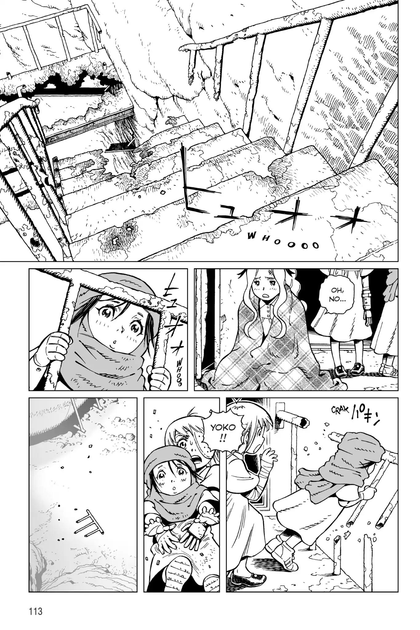 Gunnm Mars Chronicle Chapter 4 page 17 - Chapter 4: Escape
