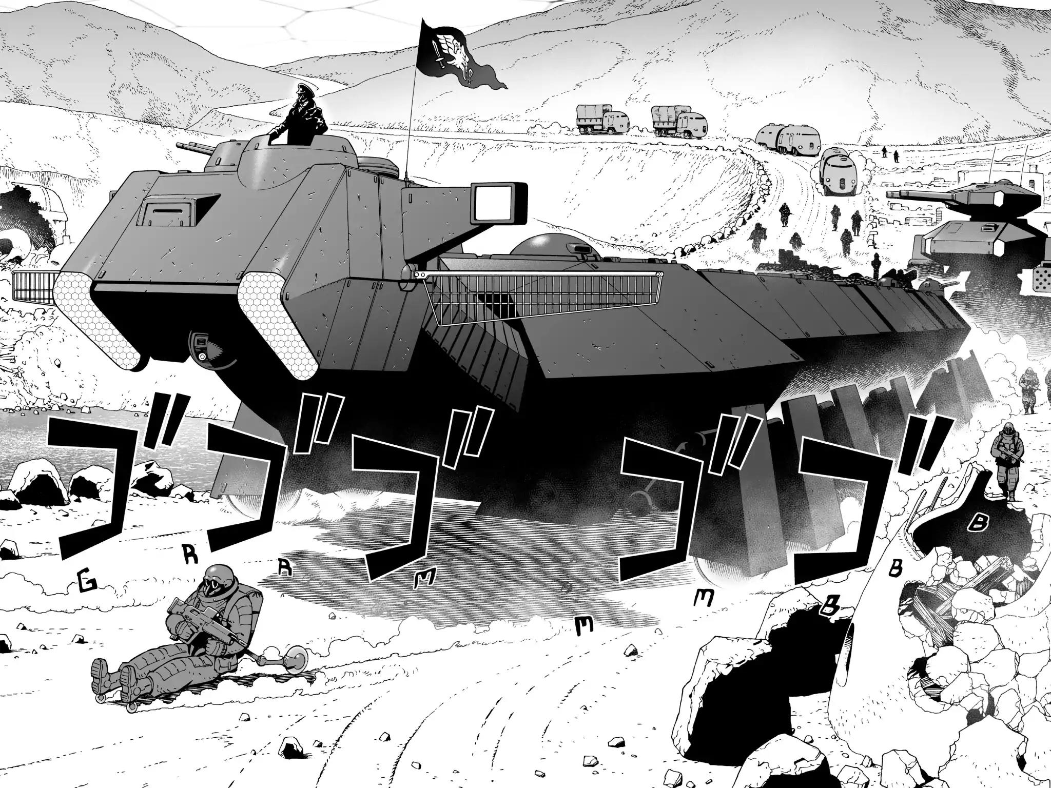 Gunnm Mars Chronicle Chapter 4 page 2 - Chapter 4: Escape
