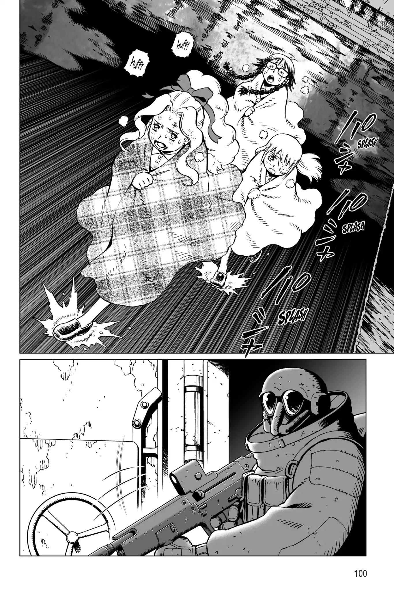 Gunnm Mars Chronicle Chapter 4 page 4 - Chapter 4: Escape