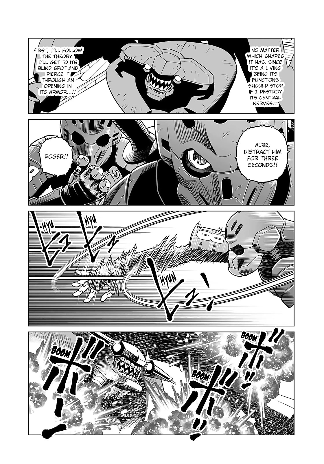 Gunnm Mars Chronicle Chapter 40.1 page 11 - Chapter 40.1: Panzer Kunst's Allurement (First Part)