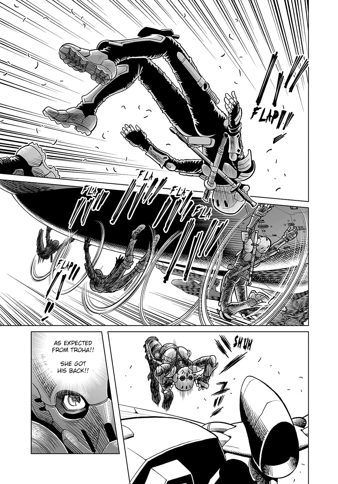 Gunnm Mars Chronicle Chapter 40.1 page 12 - Chapter 40.1: Panzer Kunst's Allurement (First Part)