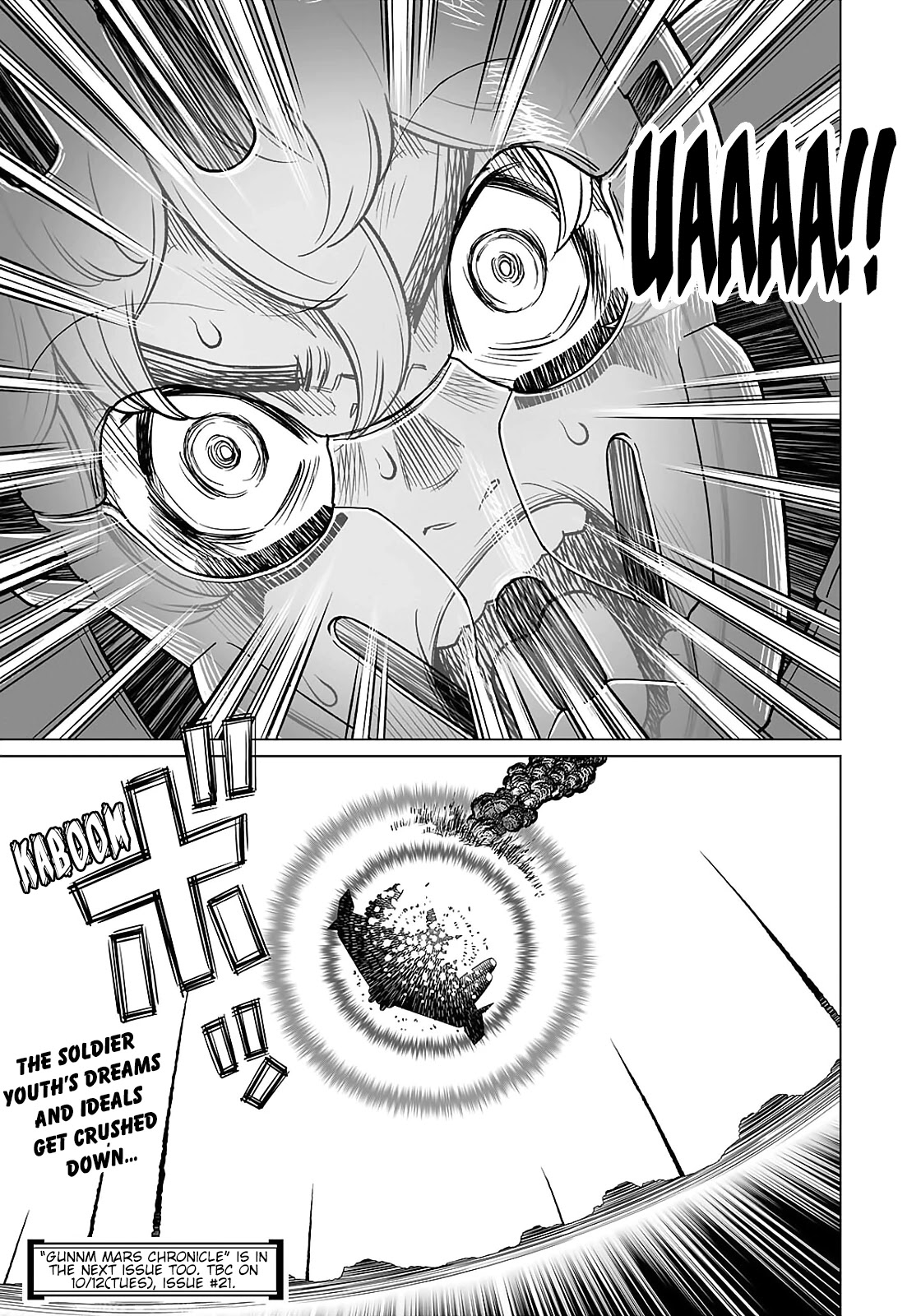 Gunnm Mars Chronicle Chapter 40.1 page 16 - Chapter 40.1: Panzer Kunst's Allurement (First Part)