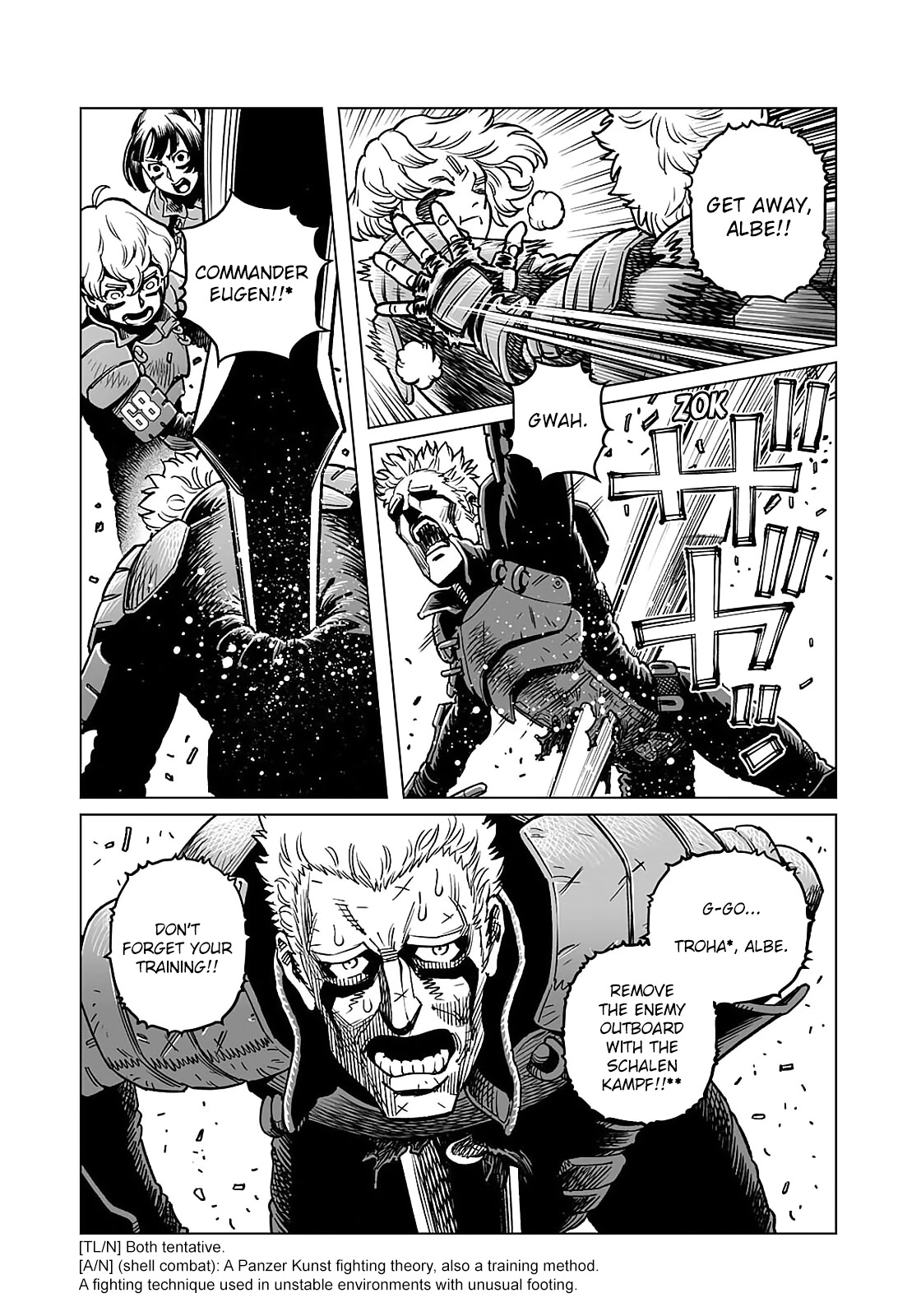 Gunnm Mars Chronicle Chapter 40.1 page 7 - Chapter 40.1: Panzer Kunst's Allurement (First Part)