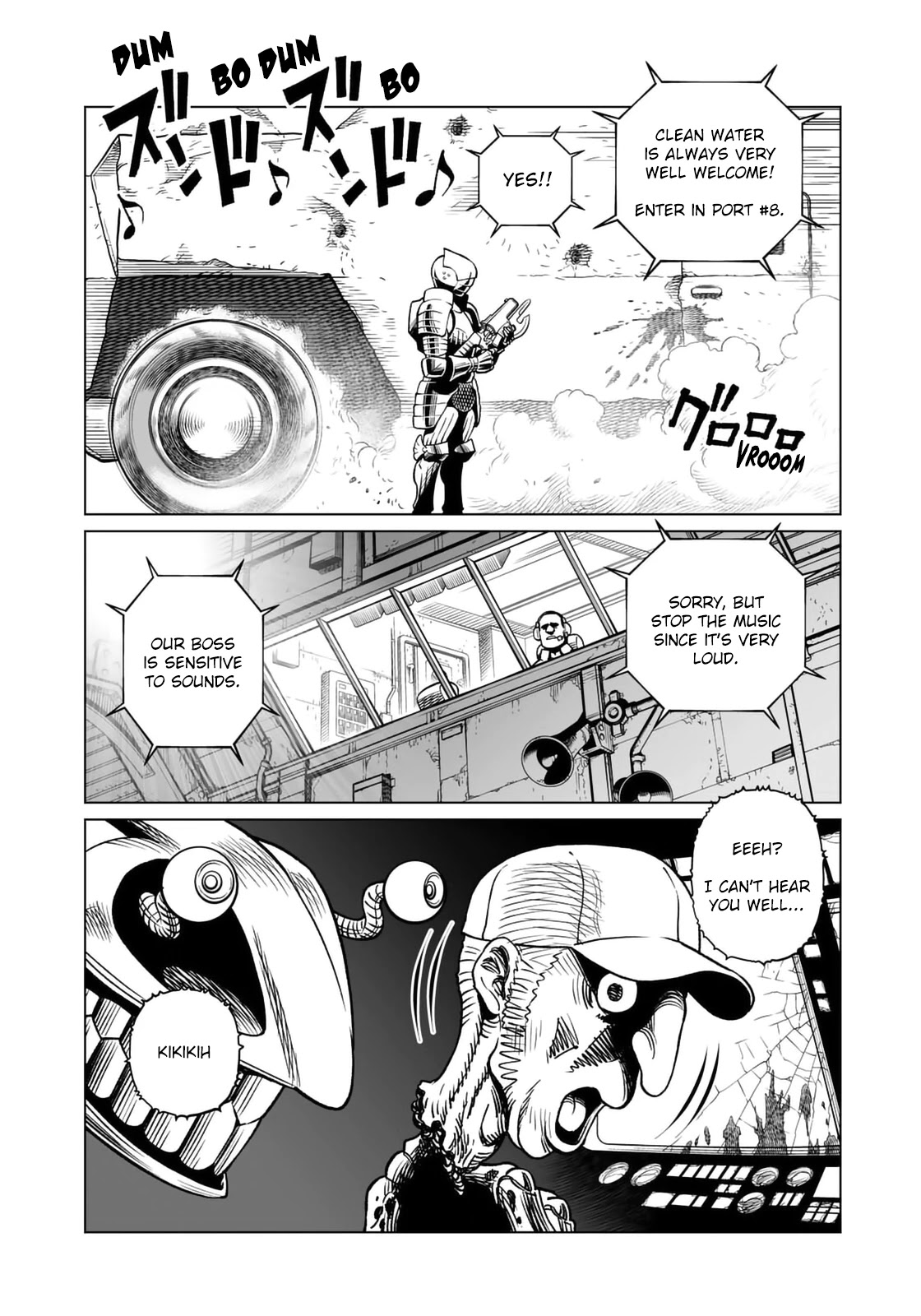 Gunnm Mars Chronicle Chapter 40.2 page 10 - Chapter 40.2: Panzer Kunst's Allurement (Part 2)