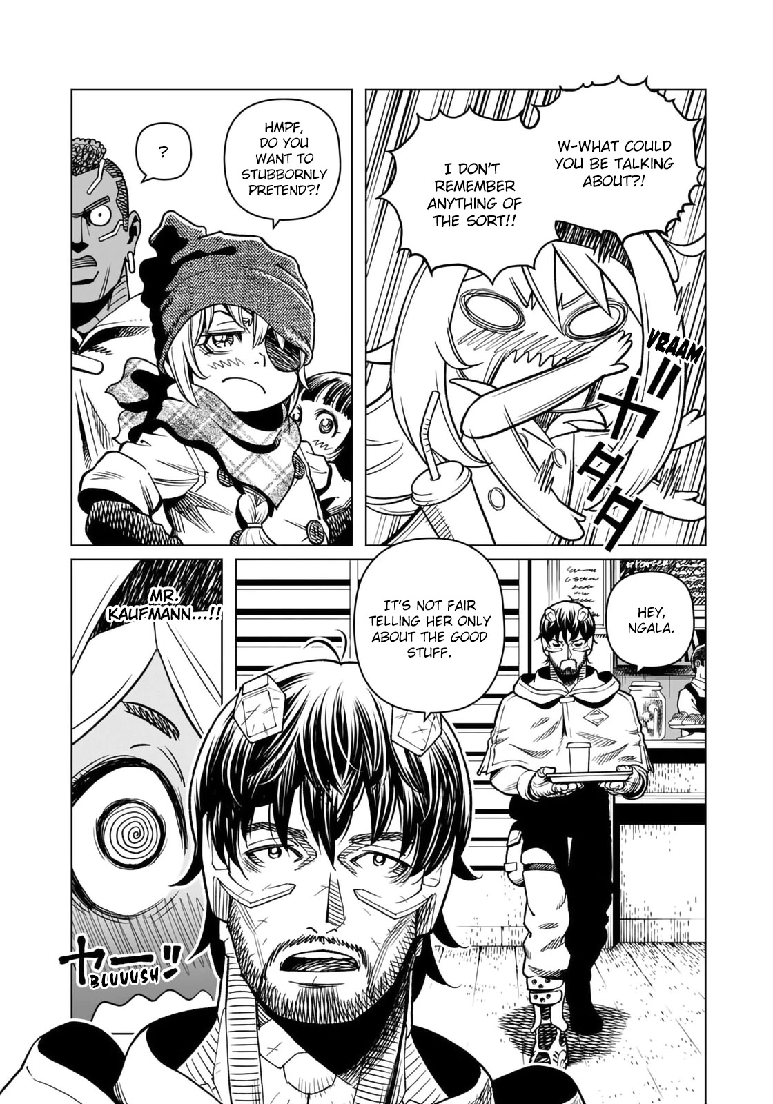 Gunnm Mars Chronicle Chapter 40.2 page 14 - Chapter 40.2: Panzer Kunst's Allurement (Part 2)