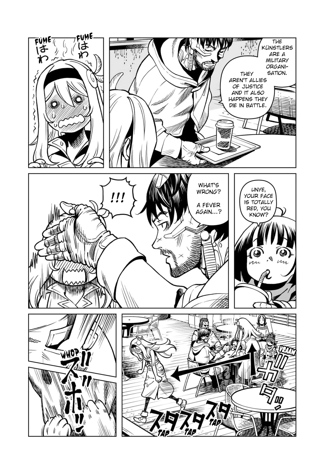 Gunnm Mars Chronicle Chapter 40.2 page 15 - Chapter 40.2: Panzer Kunst's Allurement (Part 2)