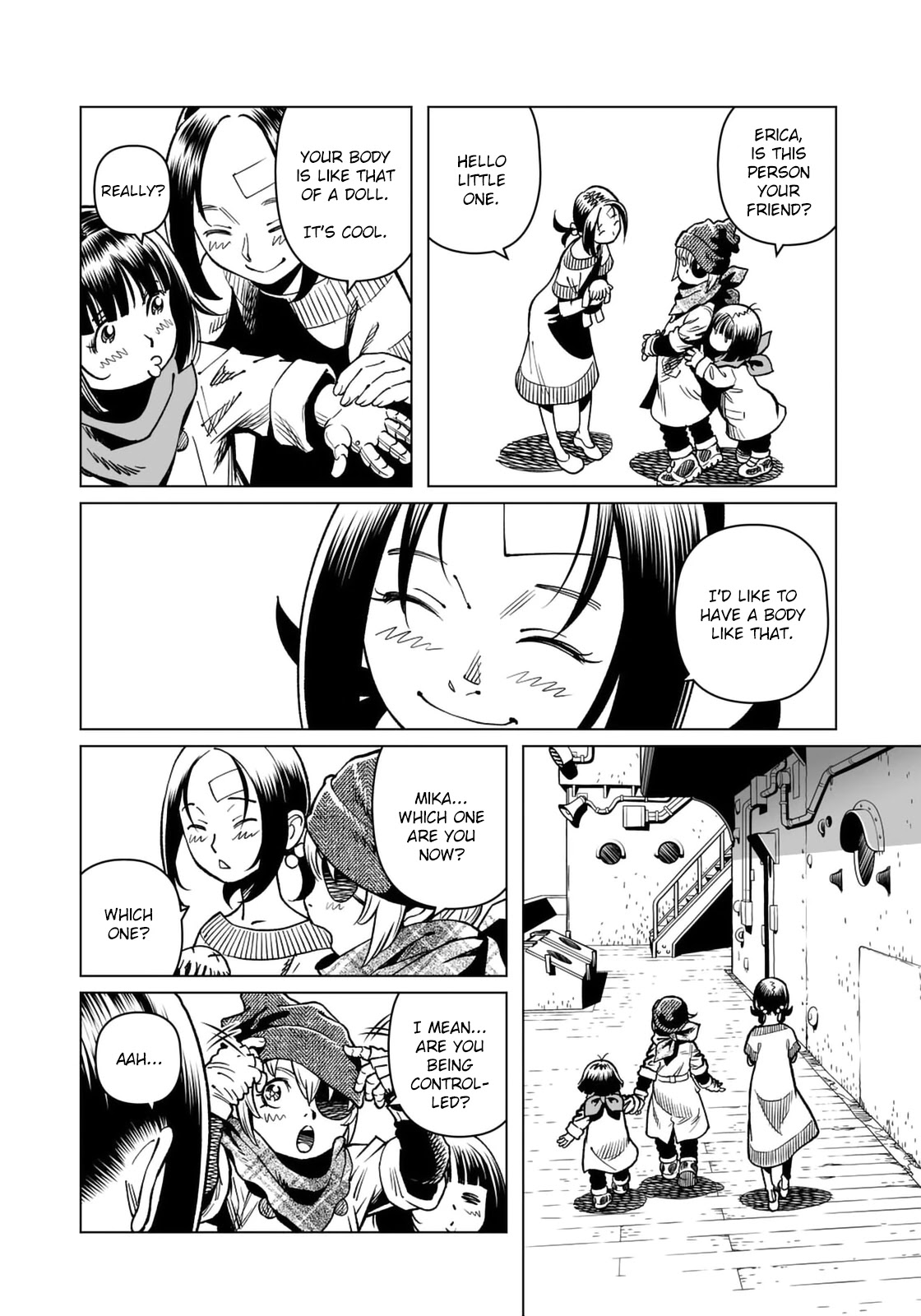 Gunnm Mars Chronicle Chapter 40.2 page 7 - Chapter 40.2: Panzer Kunst's Allurement (Part 2)