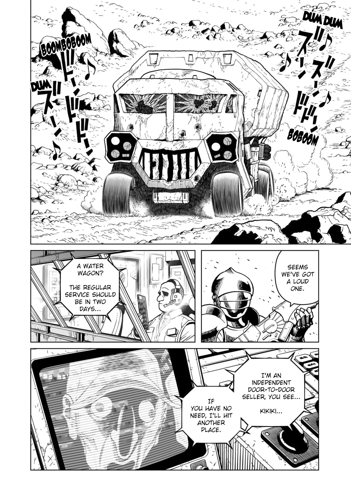 Gunnm Mars Chronicle Chapter 40.2 page 9 - Chapter 40.2: Panzer Kunst's Allurement (Part 2)