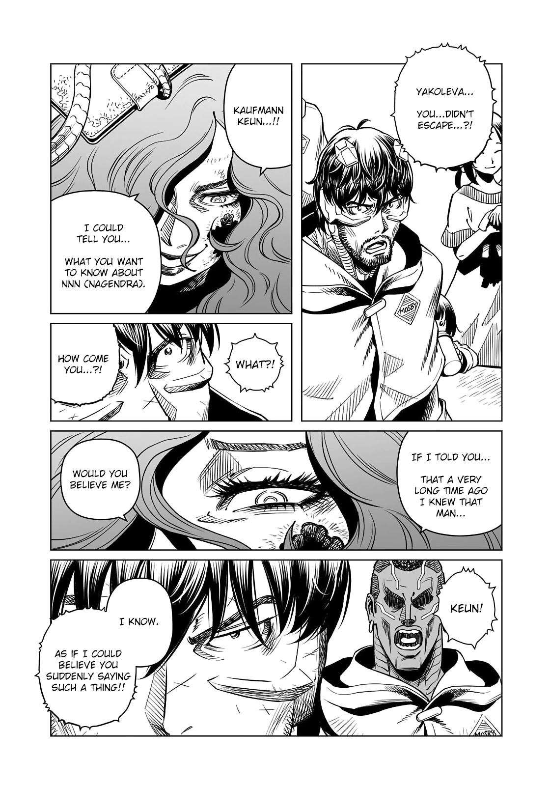 Gunnm Mars Chronicle Chapter 41.1 page 10 - Chapter 41.1: Tough Man (Part 1)