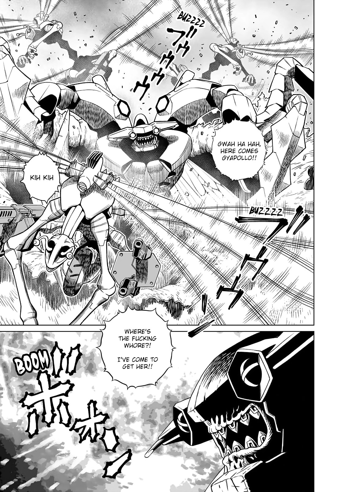 Gunnm Mars Chronicle Chapter 41.1 page 4 - Chapter 41.1: Tough Man (Part 1)