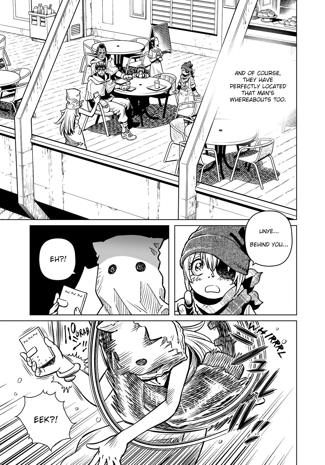 Gunnm Mars Chronicle Chapter 41.1 page 8 - Chapter 41.1: Tough Man (Part 1)