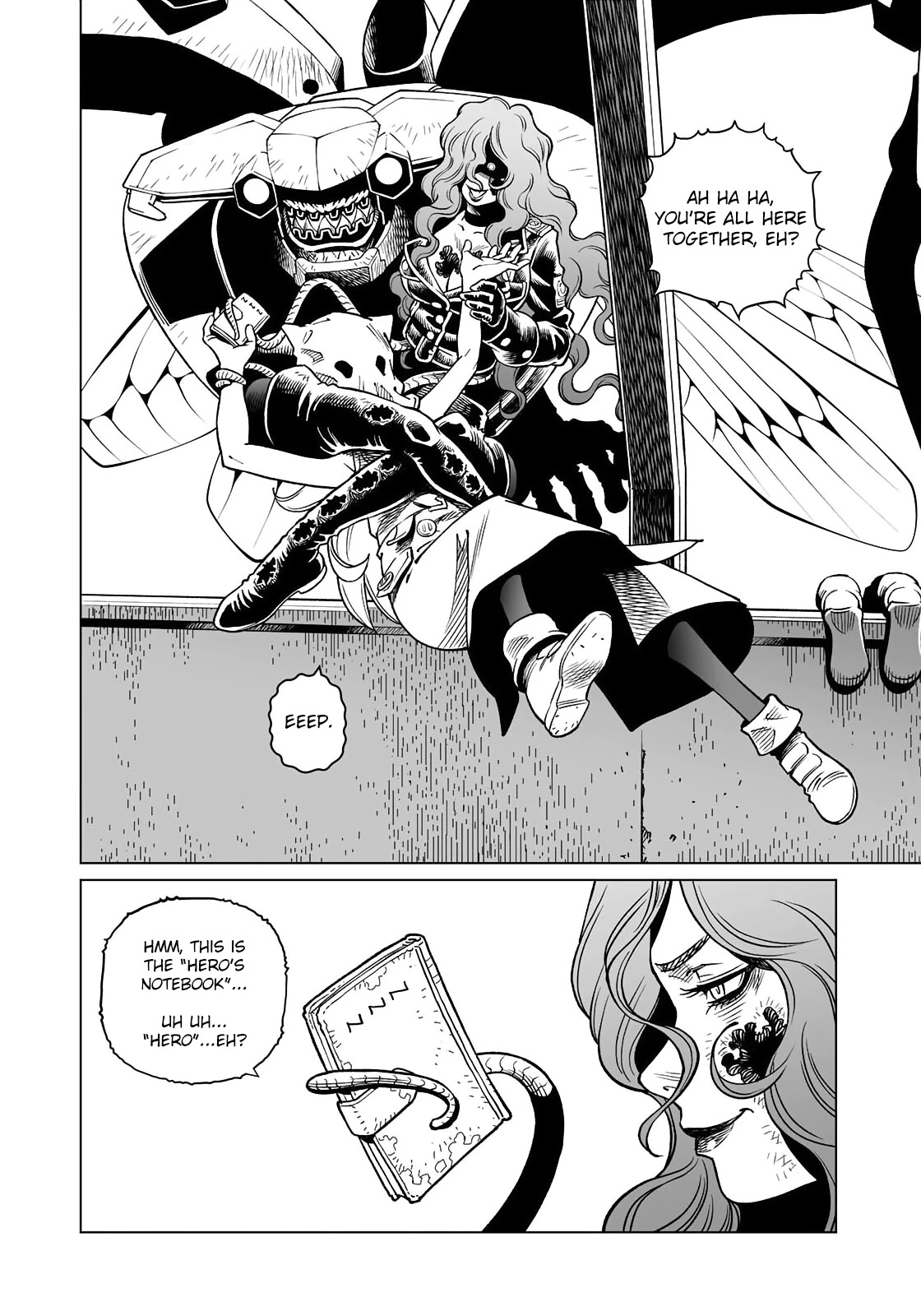 Gunnm Mars Chronicle Chapter 41.1 page 9 - Chapter 41.1: Tough Man (Part 1)