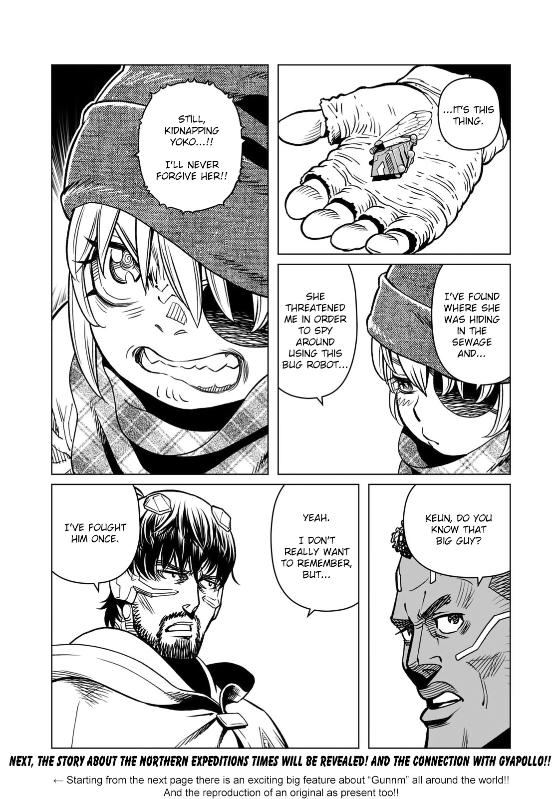 Gunnm Mars Chronicle Chapter 41.2 page 8 - Chapter 41.2: Tough Man (Part 2)