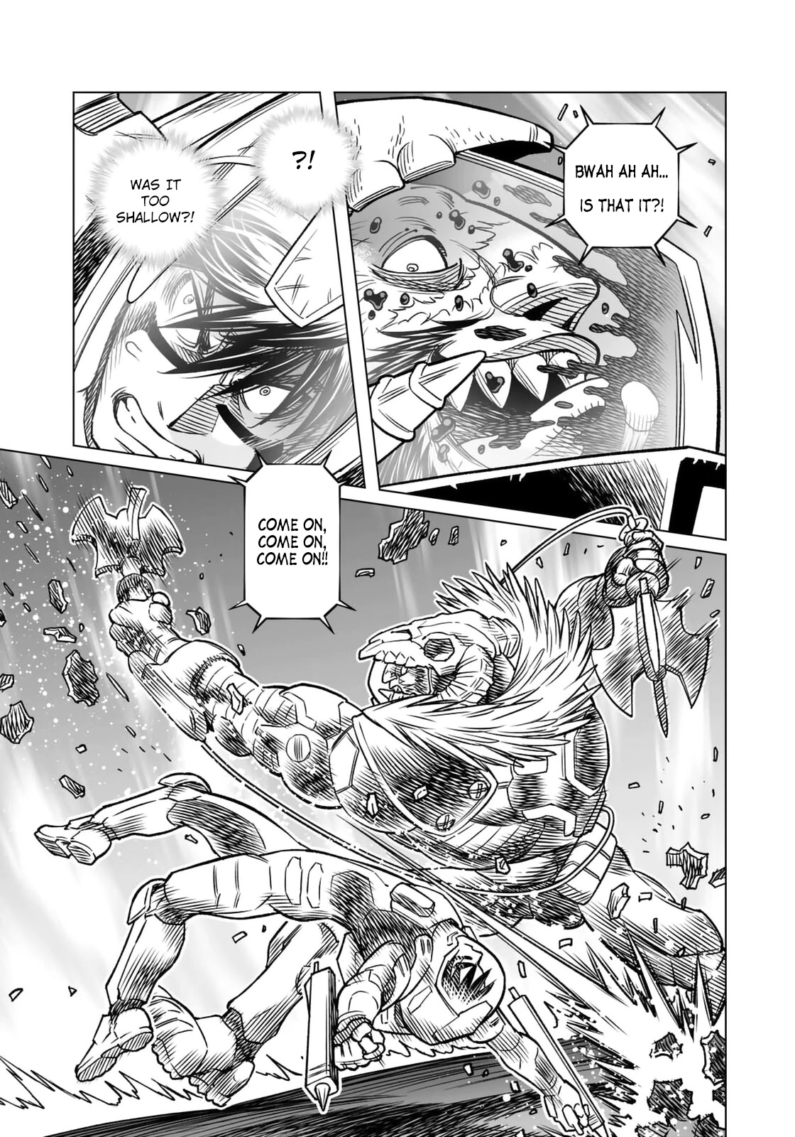 Gunnm Mars Chronicle Chapter 42.1 page 11 - Chapter 42.1: The Connection with the Pirate Guy (First Part)