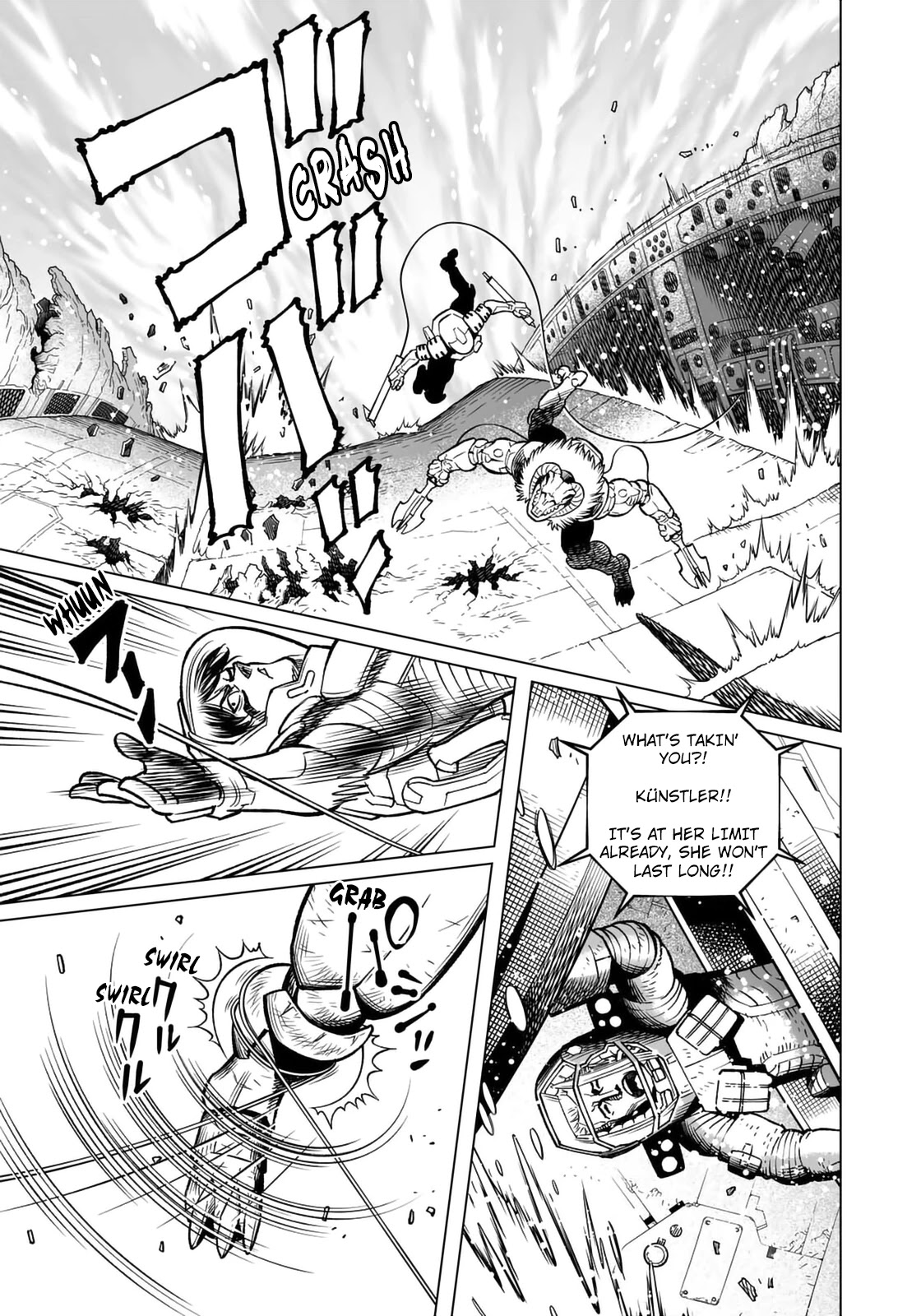 Gunnm Mars Chronicle Chapter 42.1 page 13 - Chapter 42.1: The Connection with the Pirate Guy (First Part)