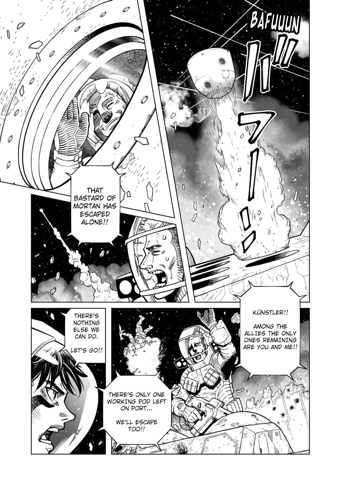 Gunnm Mars Chronicle Chapter 42.1 page 5 - Chapter 42.1: The Connection with the Pirate Guy (First Part)