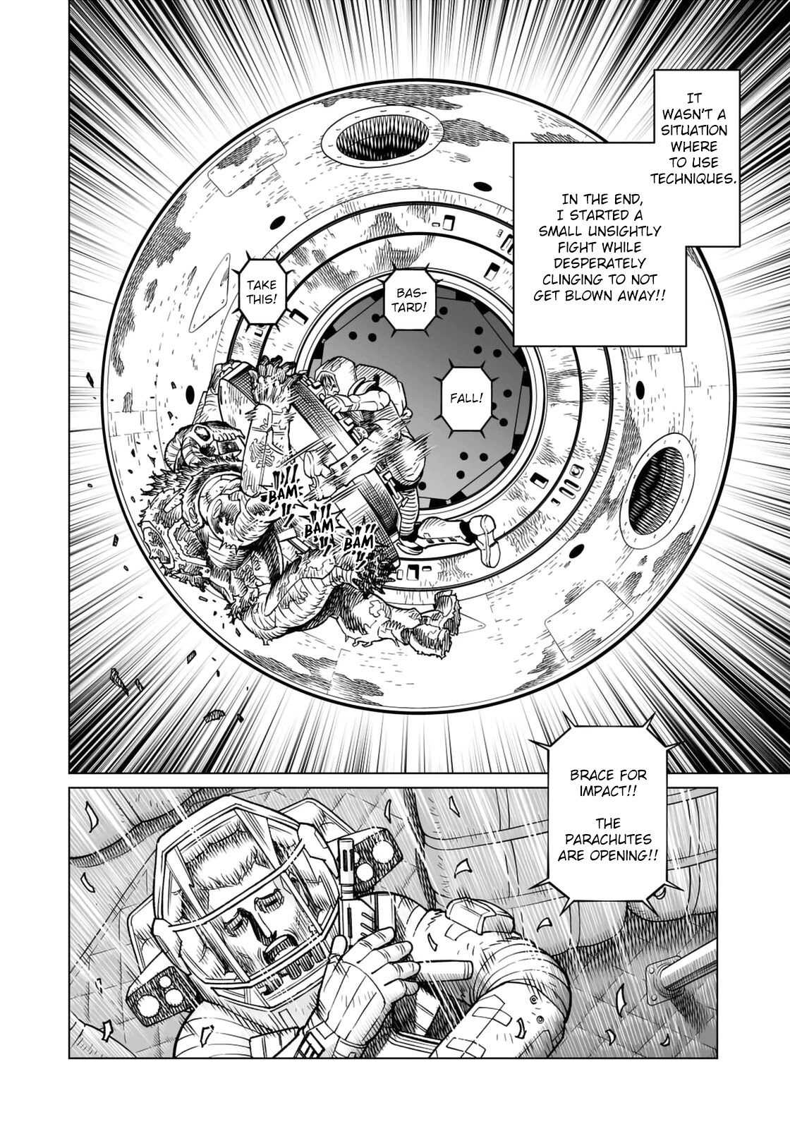Gunnm Mars Chronicle Chapter 42.2 page 11 - Chapter 42.2: The Connection with the Pirate Guy (Second Part)