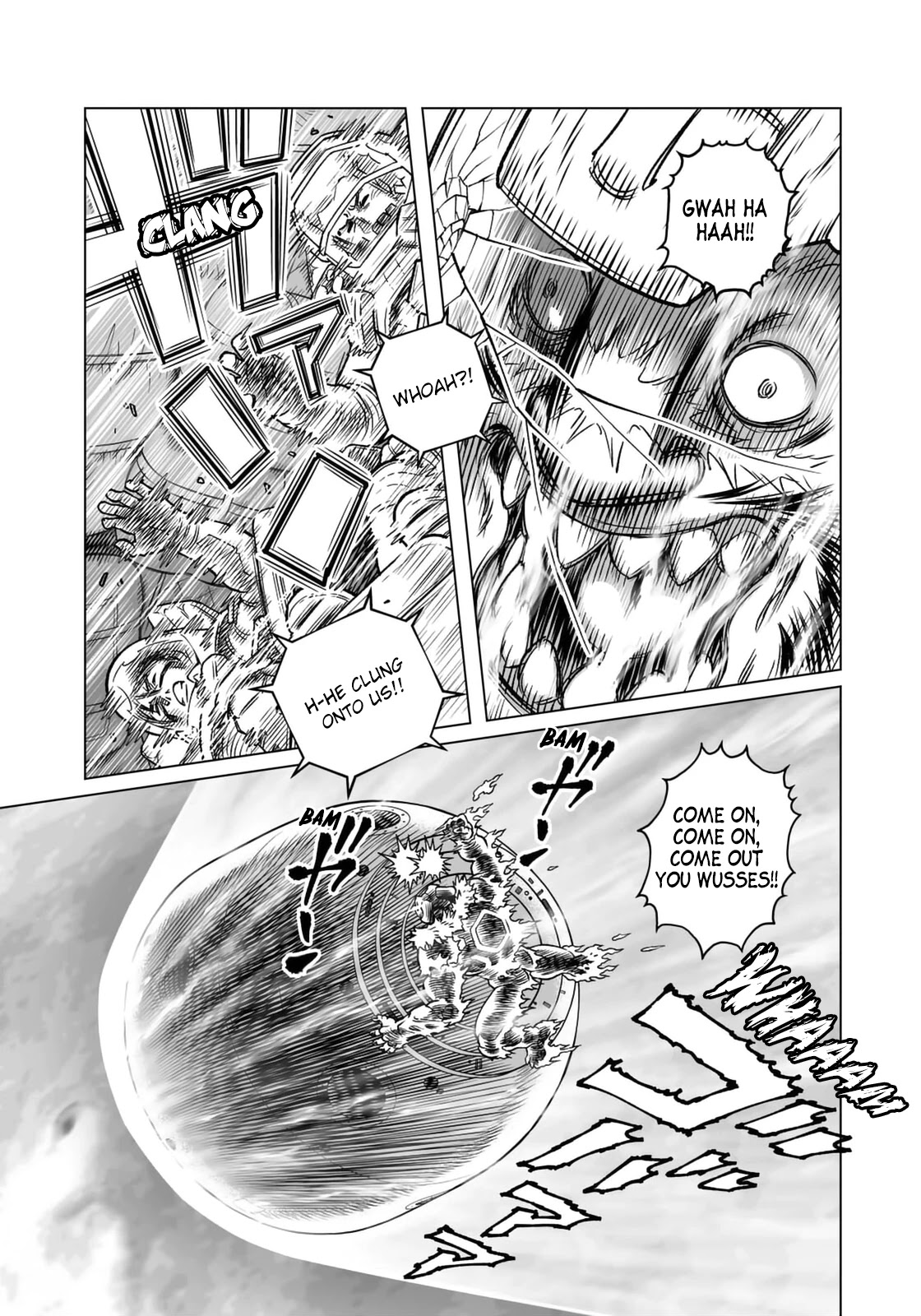 Gunnm Mars Chronicle Chapter 42.2 page 8 - Chapter 42.2: The Connection with the Pirate Guy (Second Part)
