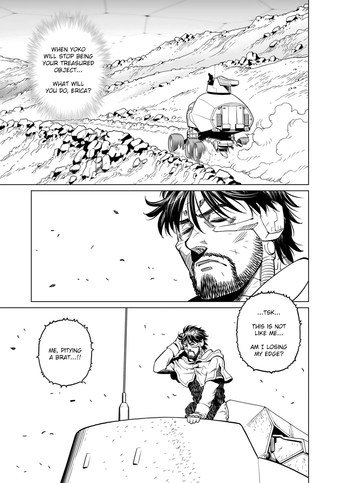 Gunnm Mars Chronicle Chapter 43.1 page 10 - Chapter 43.1: Just Like a Künstler (First Part)