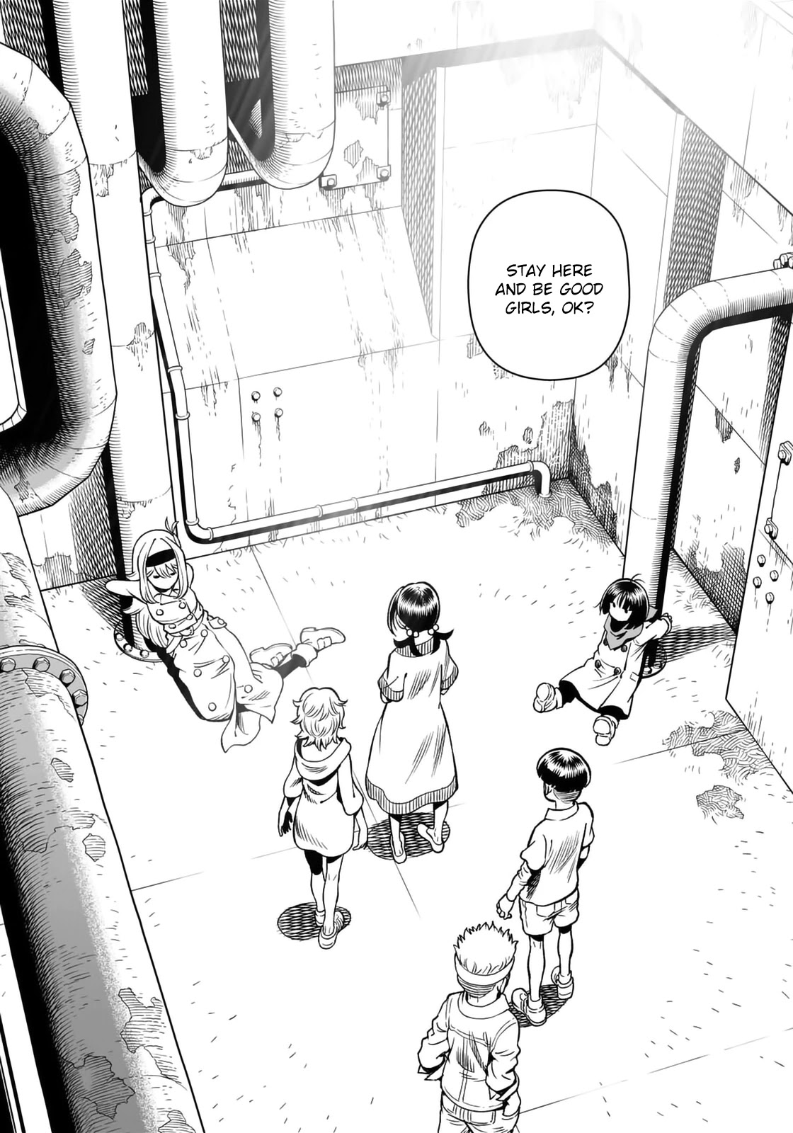 Gunnm Mars Chronicle Chapter 43.1 page 12 - Chapter 43.1: Just Like a Künstler (First Part)