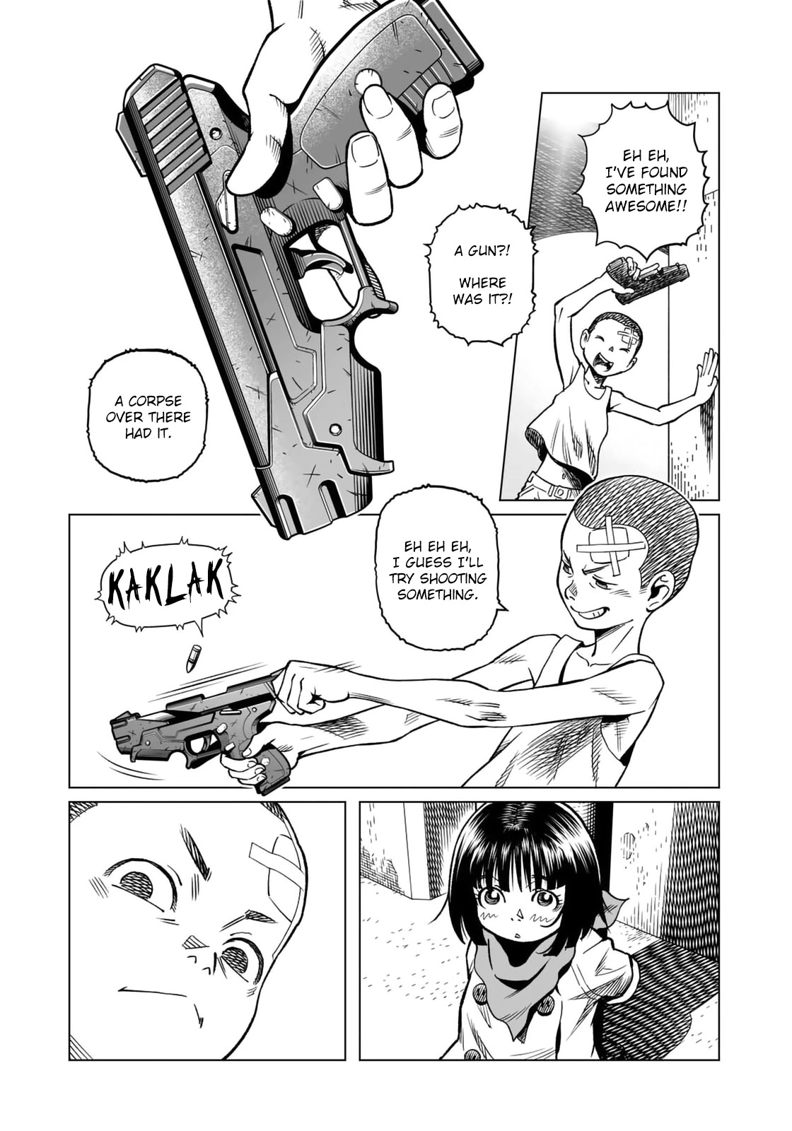 Gunnm Mars Chronicle Chapter 43.1 page 15 - Chapter 43.1: Just Like a Künstler (First Part)