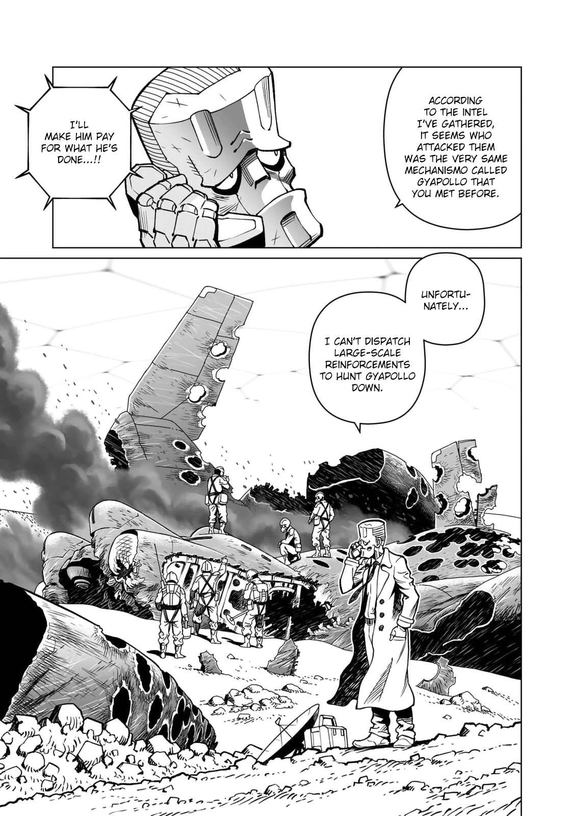 Gunnm Mars Chronicle Chapter 43.1 page 4 - Chapter 43.1: Just Like a Künstler (First Part)
