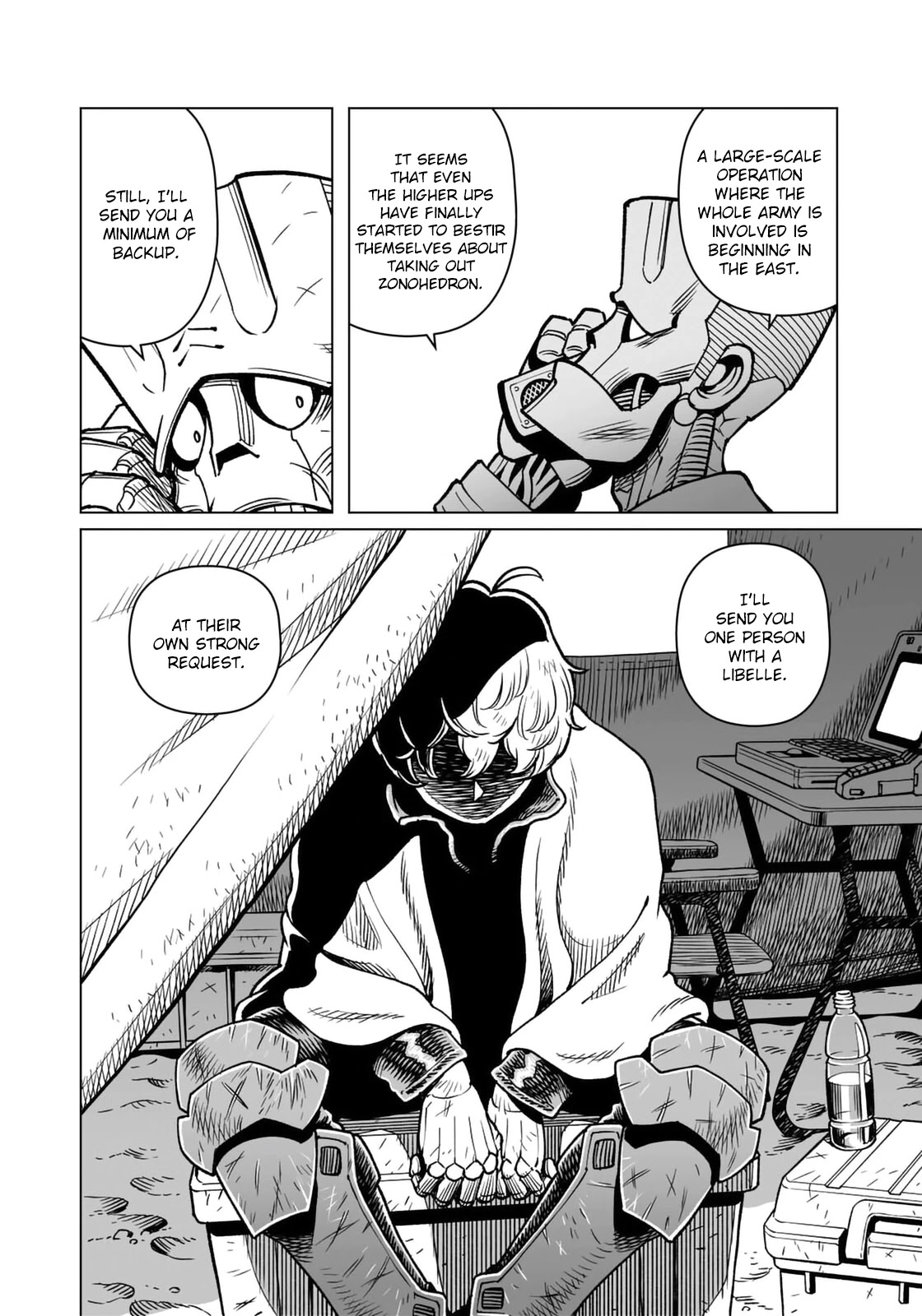 Gunnm Mars Chronicle Chapter 43.1 page 5 - Chapter 43.1: Just Like a Künstler (First Part)