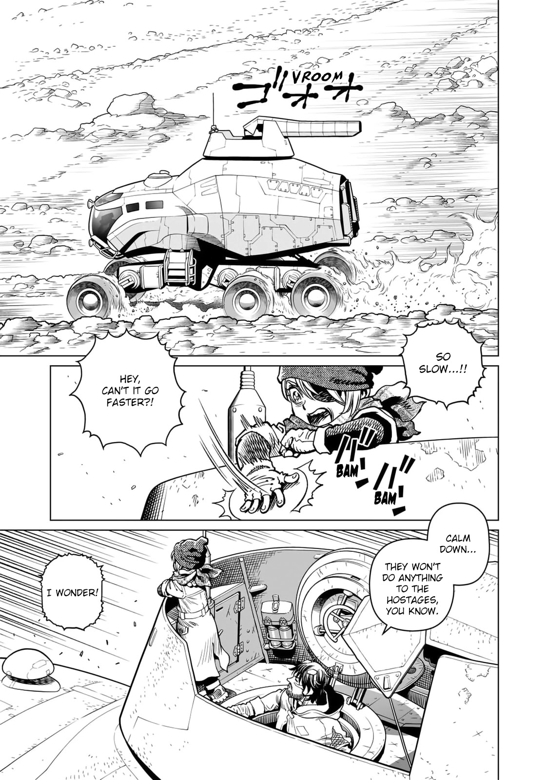 Gunnm Mars Chronicle Chapter 43.1 page 6 - Chapter 43.1: Just Like a Künstler (First Part)
