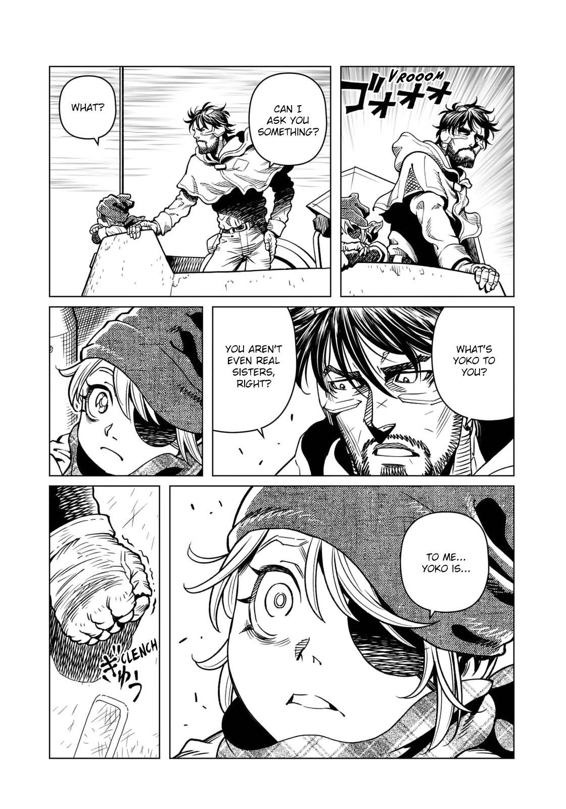 Gunnm Mars Chronicle Chapter 43.1 page 7 - Chapter 43.1: Just Like a Künstler (First Part)