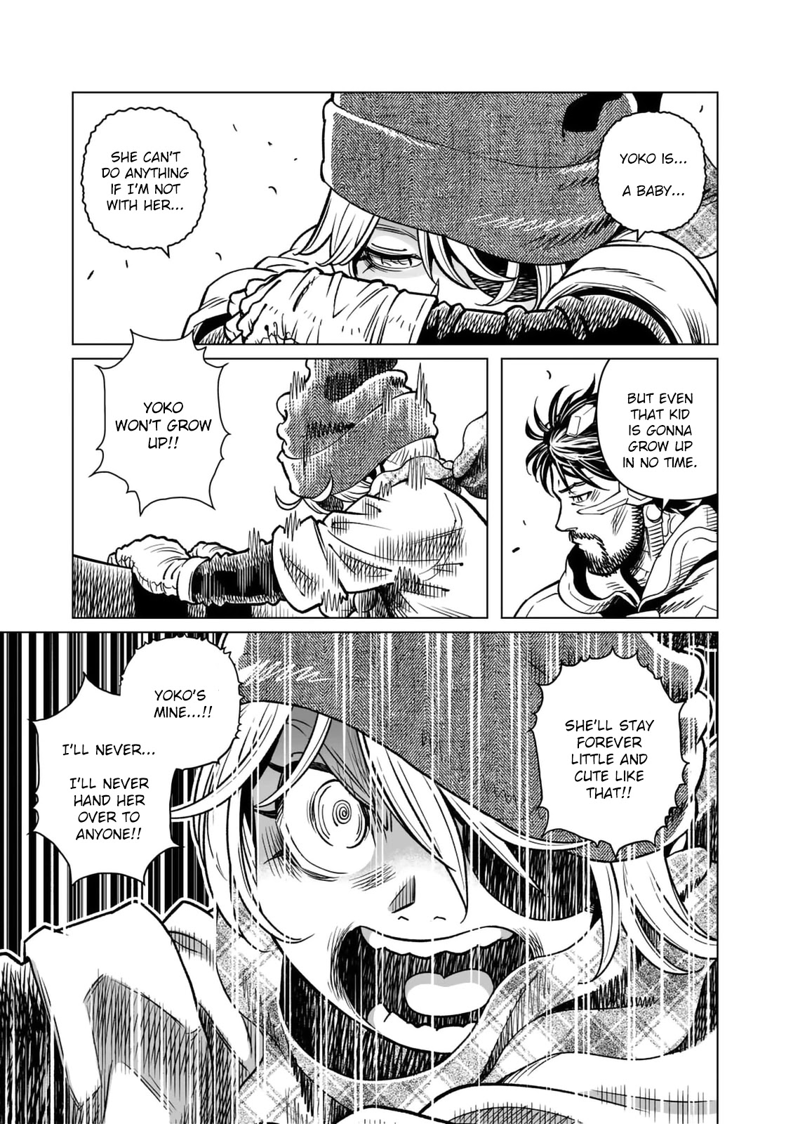 Gunnm Mars Chronicle Chapter 43.1 page 8 - Chapter 43.1: Just Like a Künstler (First Part)