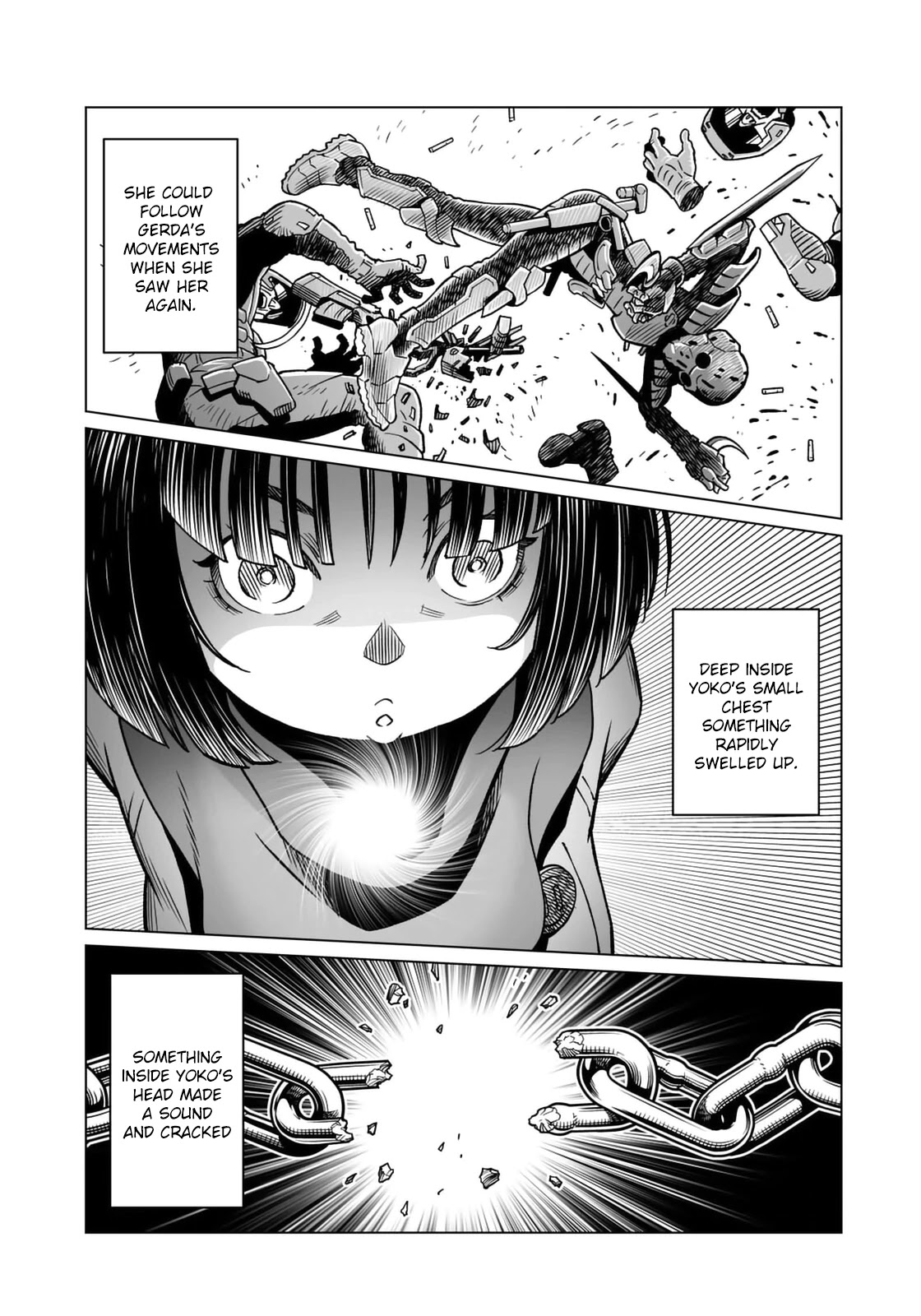 Gunnm Mars Chronicle Chapter 43.2 page 10 - Chapter 43.2: Just Like a Künstler (Second Part)