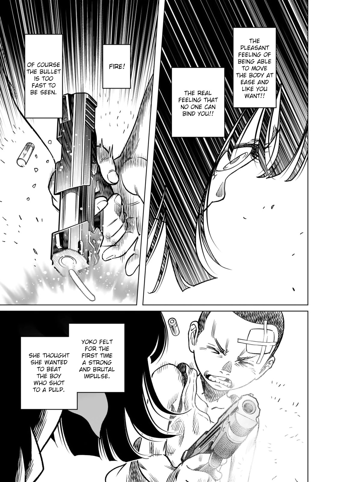 Gunnm Mars Chronicle Chapter 43.2 page 12 - Chapter 43.2: Just Like a Künstler (Second Part)