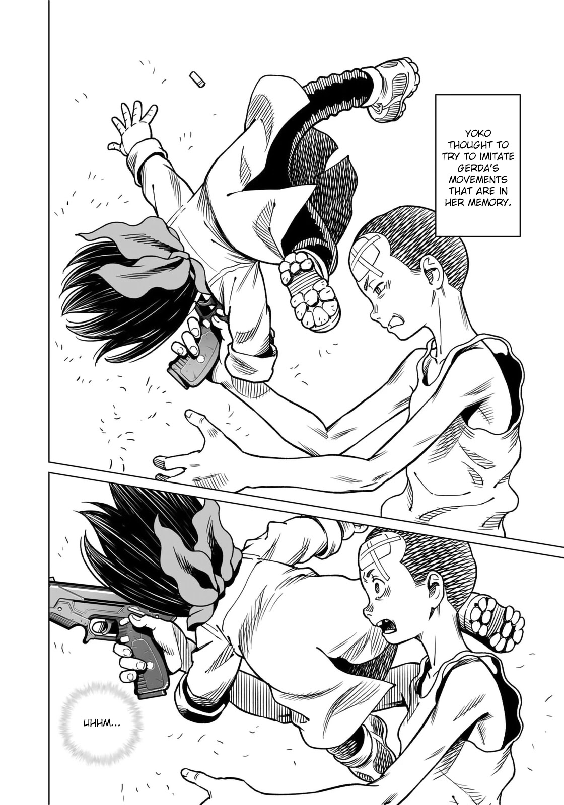 Gunnm Mars Chronicle Chapter 43.2 page 13 - Chapter 43.2: Just Like a Künstler (Second Part)