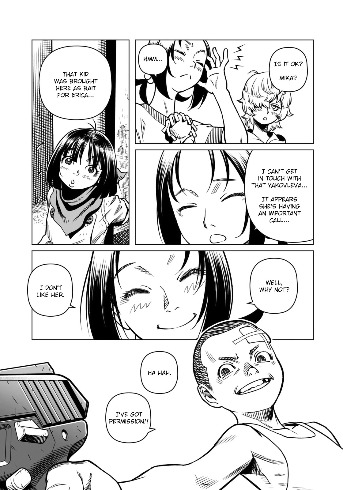 Gunnm Mars Chronicle Chapter 43.2 page 4 - Chapter 43.2: Just Like a Künstler (Second Part)