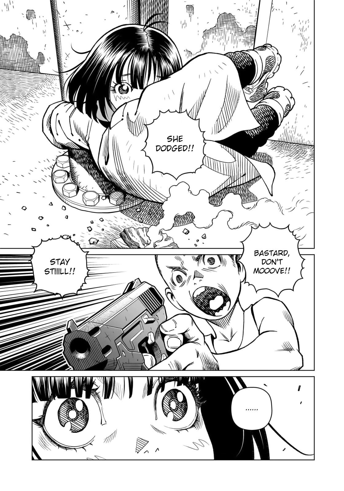 Gunnm Mars Chronicle Chapter 43.2 page 6 - Chapter 43.2: Just Like a Künstler (Second Part)