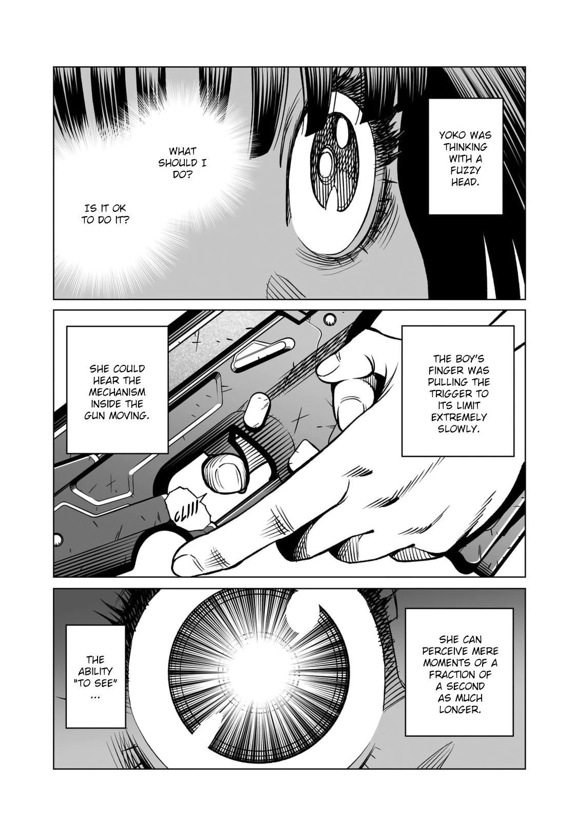 Gunnm Mars Chronicle Chapter 43.2 page 8 - Chapter 43.2: Just Like a Künstler (Second Part)